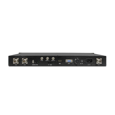 COFDMのビデオ受信機1Uのラック マウントSDI HDMIの多様性受信300-2700MHz