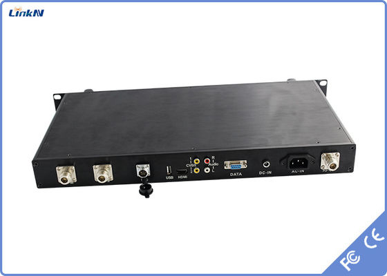 険しい車台紙FHDのビデオ受信機HDMI SDI CVBS COFDM AES256 300-2700MHz